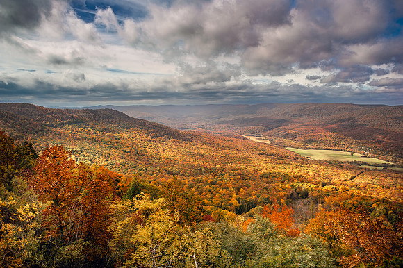 View of Richland Valley from Point Peter