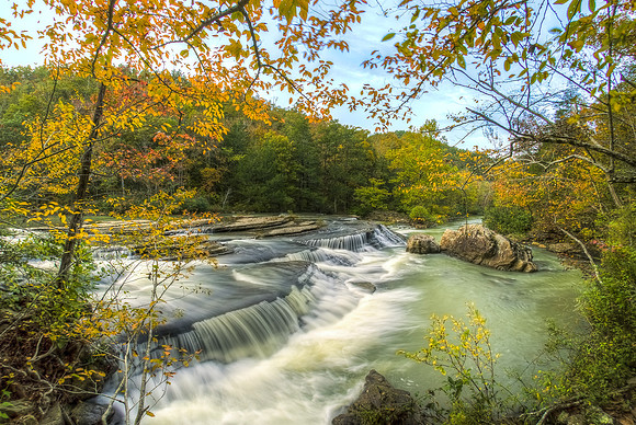 Six Finger Falls, Richland Creek Wilderness