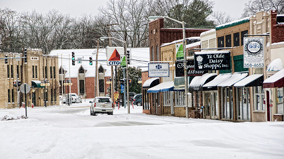 Conway In Snow
