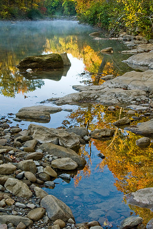 Early Morning Fall on Richland Creek