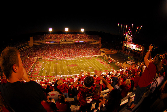 Touchdown Arkansas!!!!