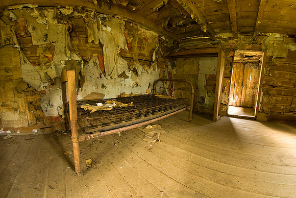 Inside "Beaver" Jim Villine's Cabin