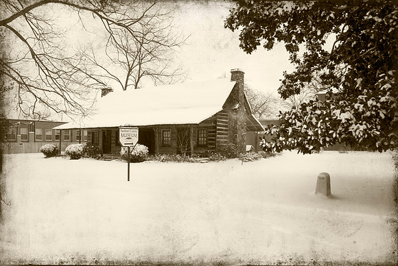 Winter at the Faulkner County Museum