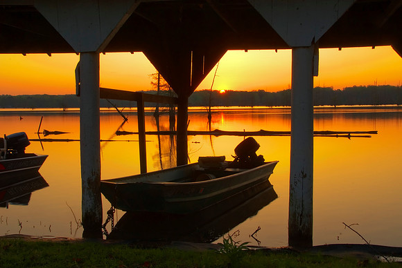 Sunrise at the Landing